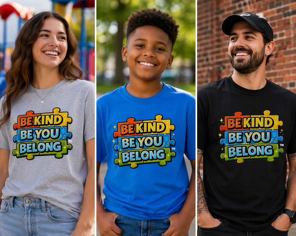 Be Kind Be You Belong T Shirt